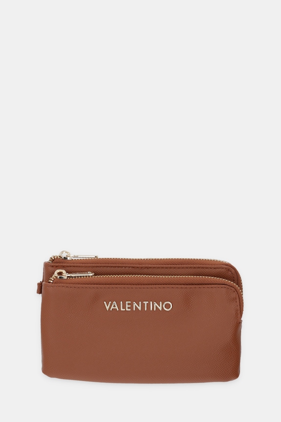 Valentino Bags portfel DELIA RE imitacja skóry licowej brązowy VPS9QF233