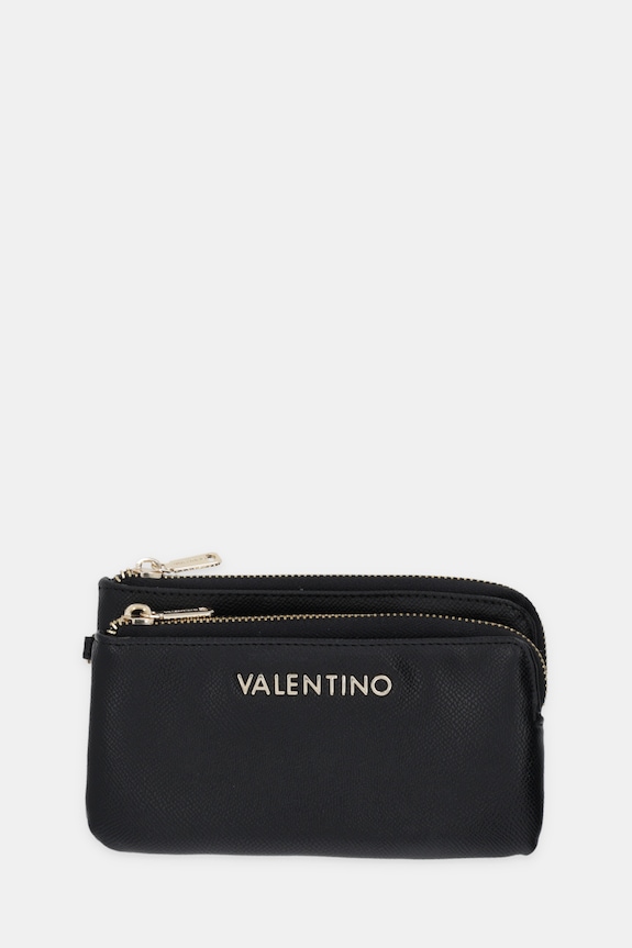 Valentino Bags portfel DELIA RE imitacja skóry licowej czarny VPS9QF233