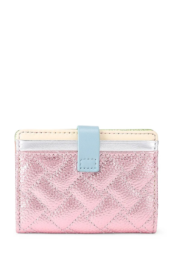 Accesorii Kurt Geiger London card-holder din piele Kensington 5018499109 roz
