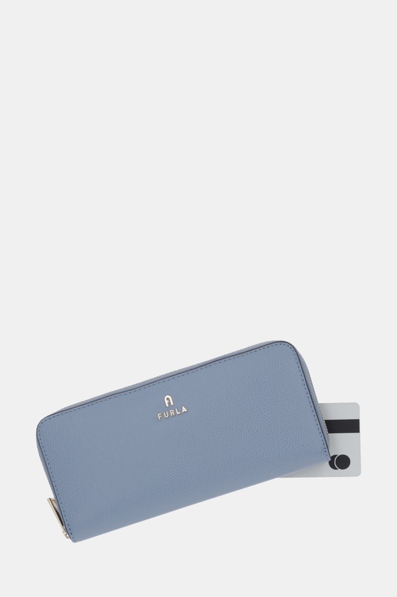 Furla portfel skórzany niebieski WP00313.ARE000.4352S