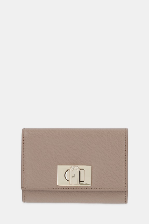 Кожаный кошелек Furla кожа бежевый WP00225.ARE000.1257S