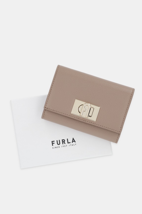 Кожаный кошелек Furla WP00225.ARE000.1257S бежевый