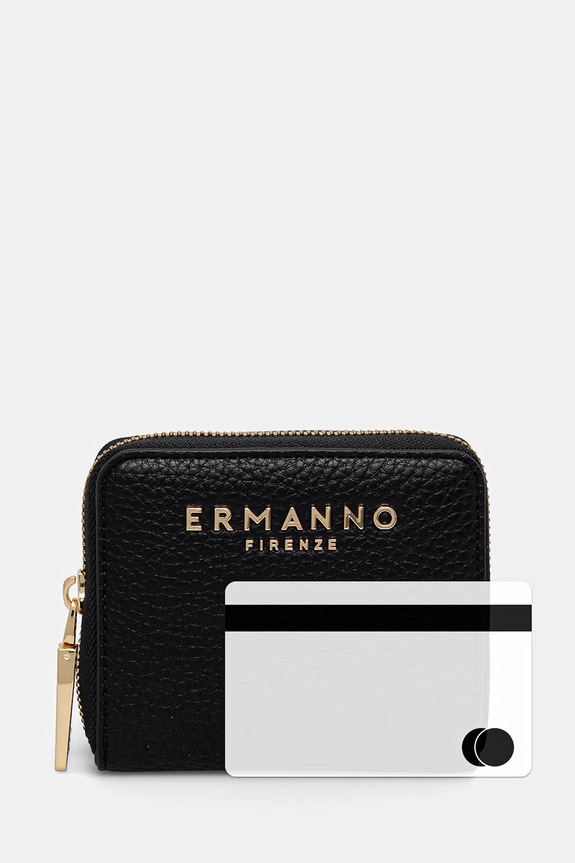 ERMANNO Firenze portfel damski 12600419 czarny