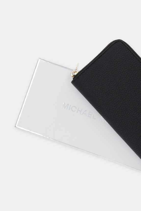MICHAEL Michael Kors bőr pénztárca 32F5GJ6T7T fekete