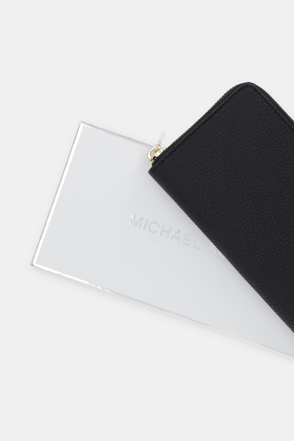 MICHAEL Michael Kors bőr pénztárca 32F5GJ6T7T fekete