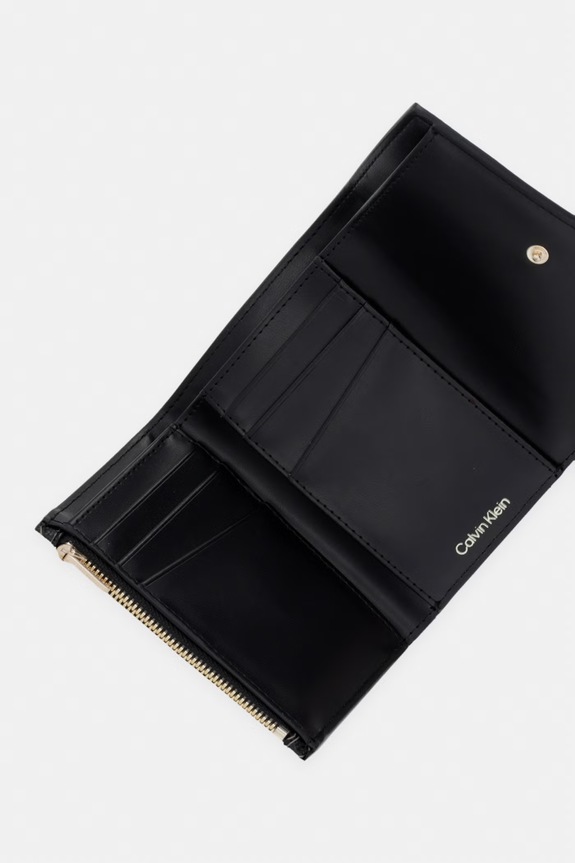 Doplnky Calvin Klein RFID peňaženka dámska LV04F1118G čierna
