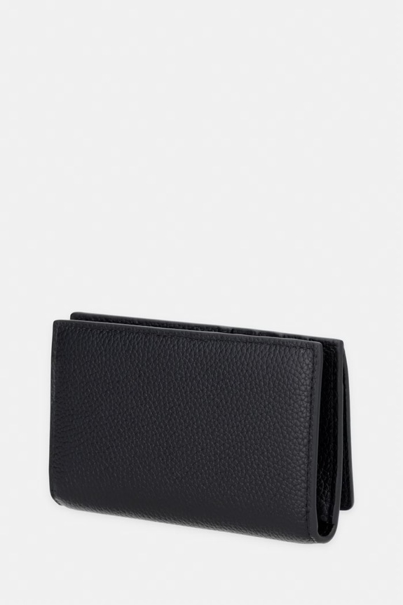 Calvin Klein etui na karty damskie skórzane LV04F1127G czarny SS26