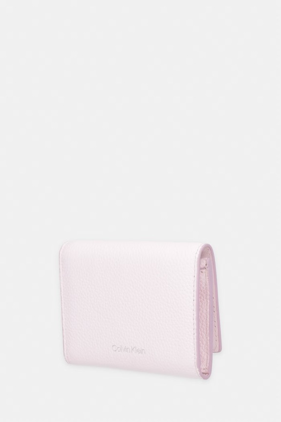 Calvin Klein portfel damski skórzany LV04F1128G różowy SS26