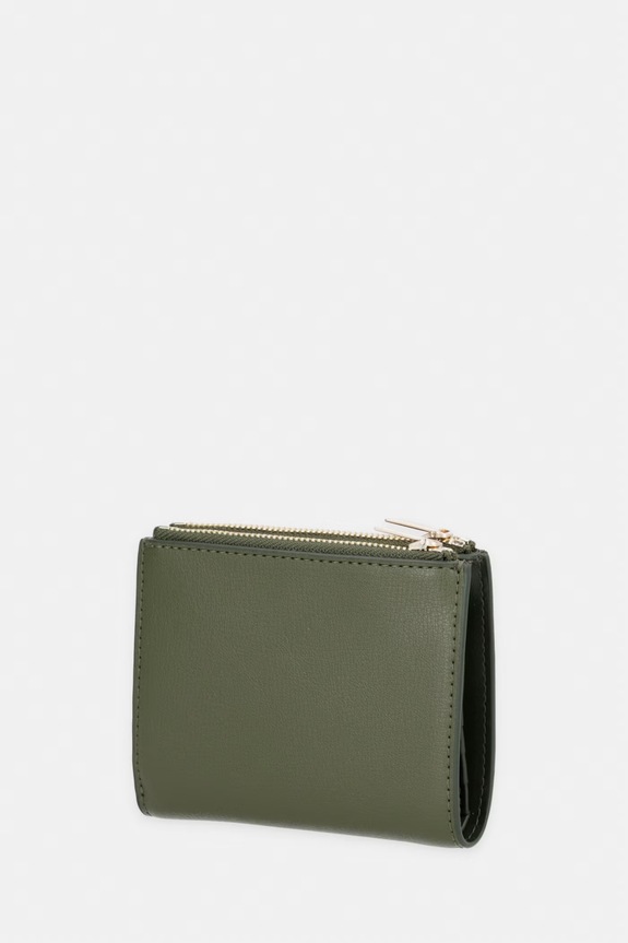 Calvin Klein portofel de damă cu imitație de piele LV04F1135G verde SS26