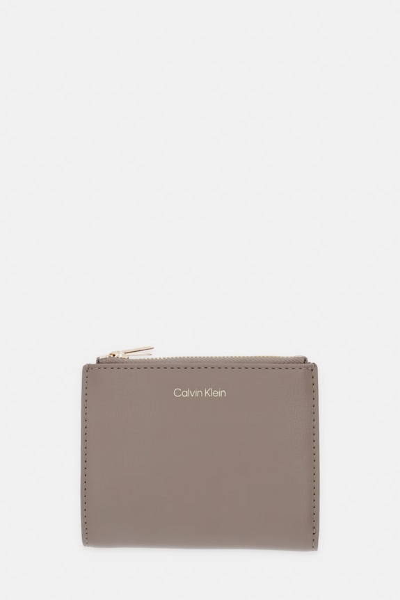 Calvin Klein novčanik za žene od imitacije kože bež LV04F1135G