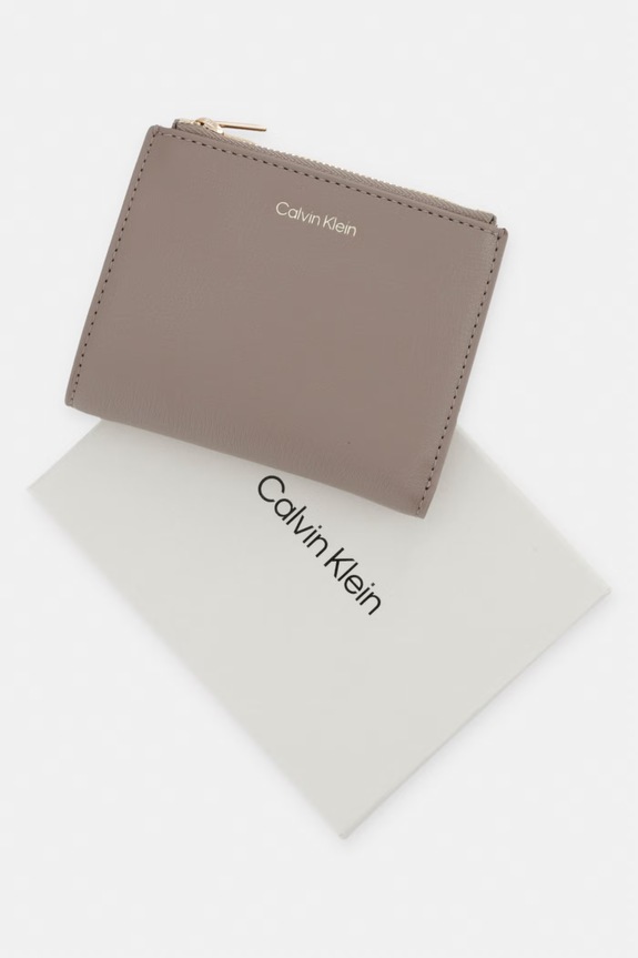 Calvin Klein novčanik za žene od imitacije kože LV04F1135G bež
