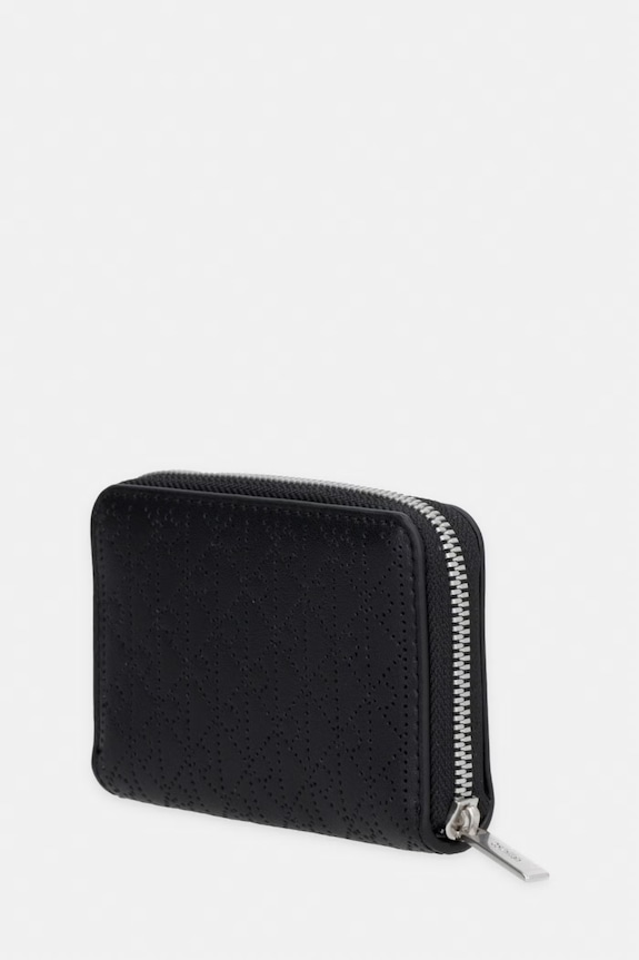 Dámska RFID peňaženka Calvin Klein kožená LV04F1152G čierna SS26