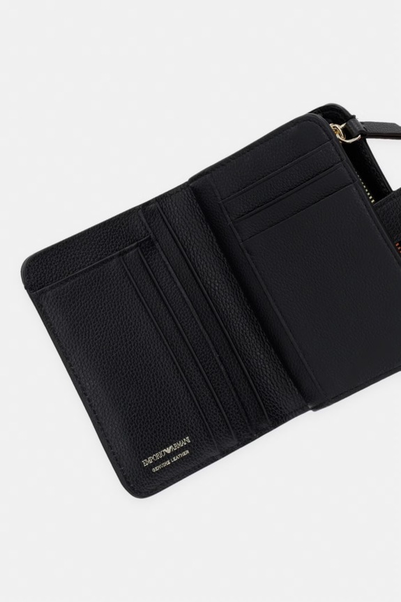 Accessori Emporio Armani portafoglio in pelle EW003034.AF19568 nero