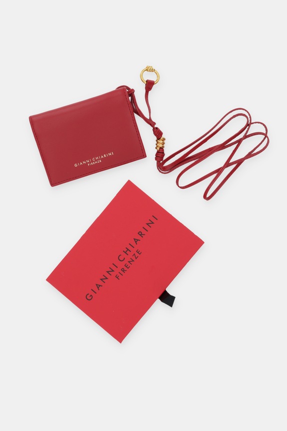 Kožni etui za kartice Gianni Chiarini PF.5039.NA bordo