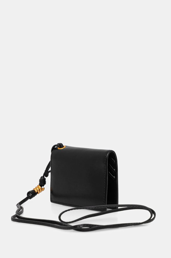 Gianni Chiarini bőr kártya tok PF.5039.NA fekete SS26