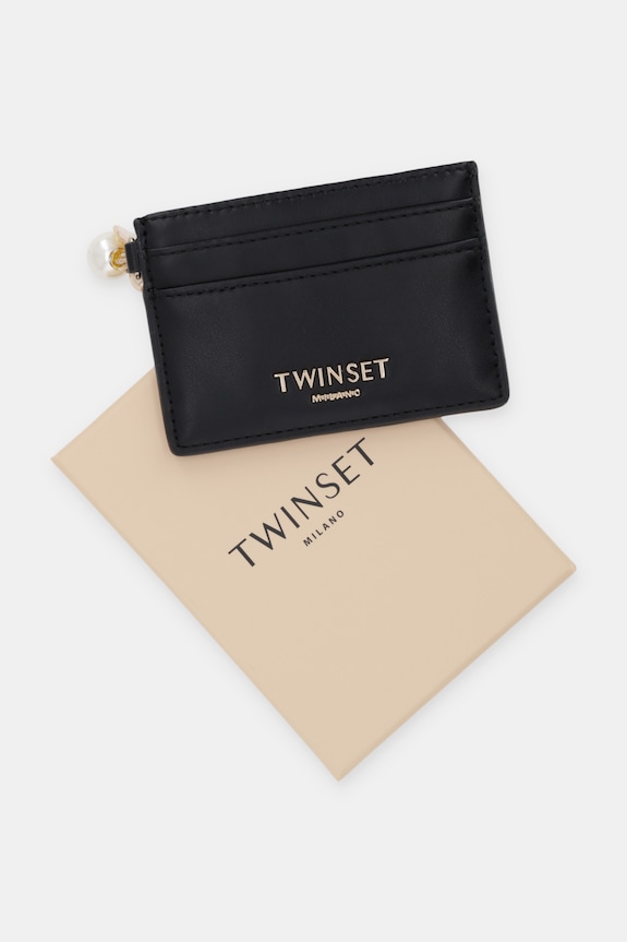 Twinset carcasă cardului negru 261TH7021