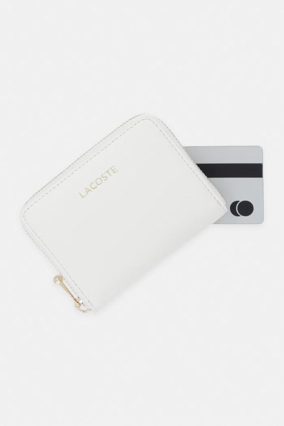 Lacoste портфейл дамски бял NF5178AU