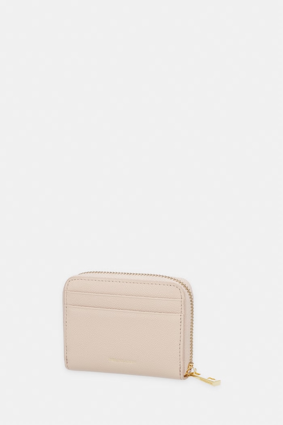 Δερμάτινο πορτοφόλι Trussardi I041E000128N μπεζ SS26