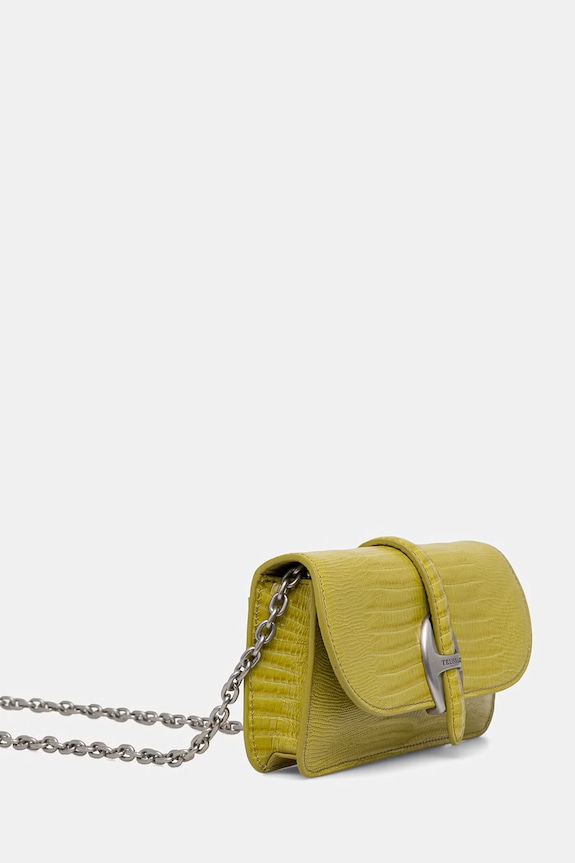 Trussardi portofel de piele I062E100115N verde SS26