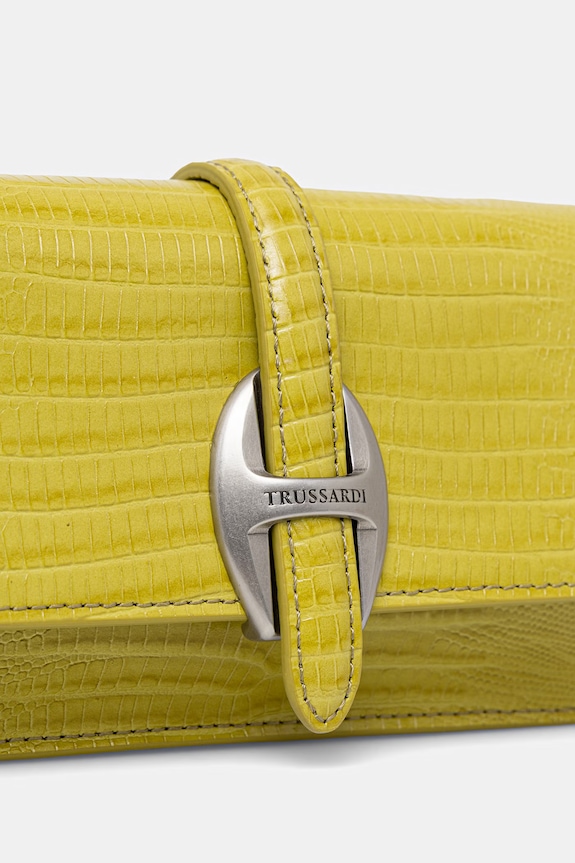 Trussardi portofel de piele verde I062E100115N