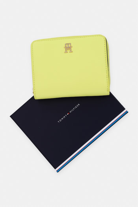 Tommy Hilfiger Πορτοφόλι γυναικείο AW0AW18475 πράσινο