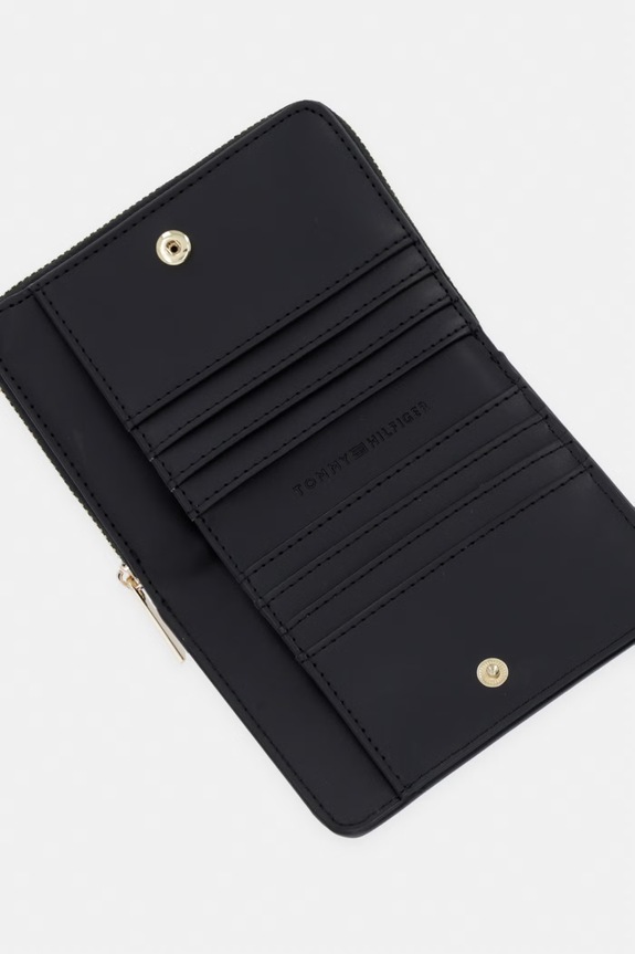 Akcesoria Tommy Hilfiger portfel damski AW0AW18475 czarny