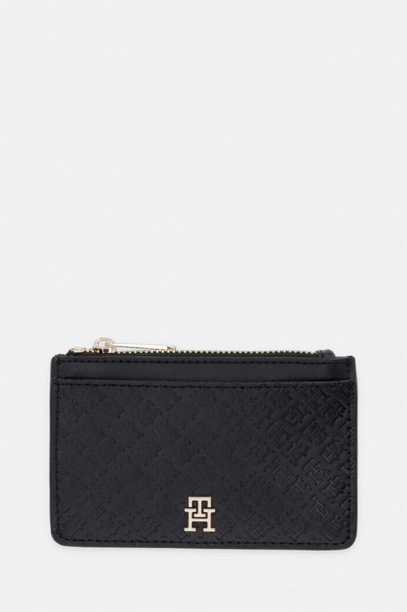 Tommy Hilfiger kártyatartó női fekete AW0AW18477