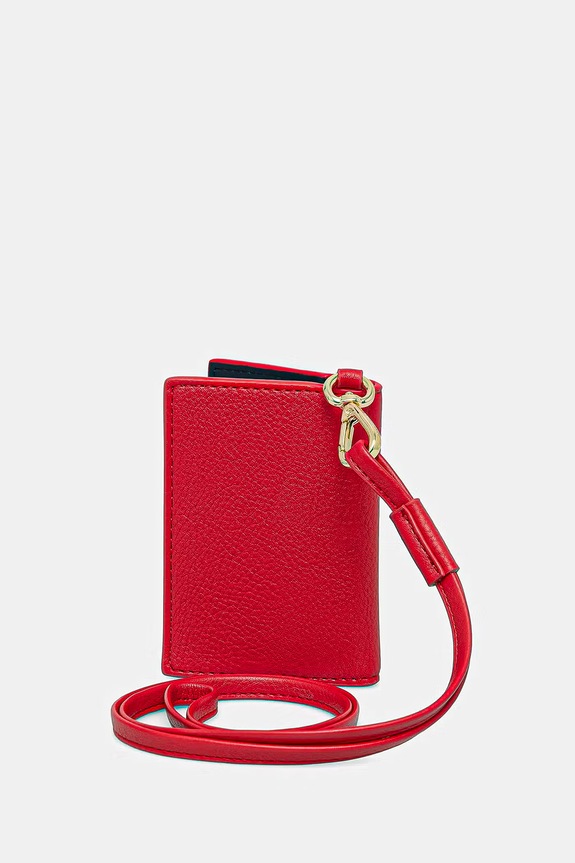 Accesorii Tommy Hilfiger card-holder pentru femei AW0AW18480 rosu