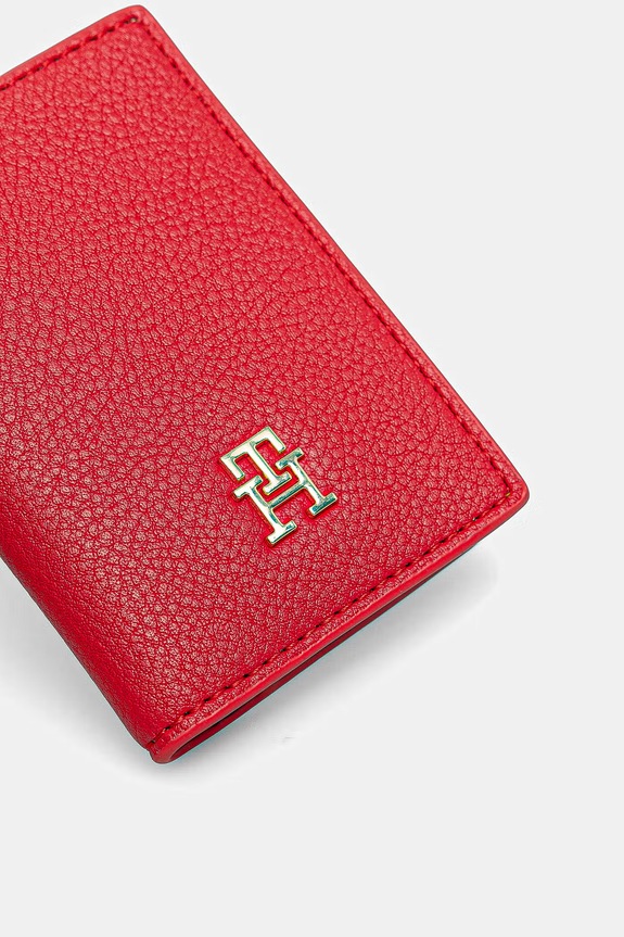 Tommy Hilfiger card-holder pentru femei rosu AW0AW18480