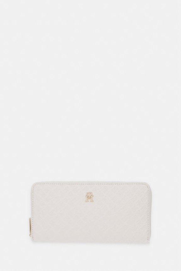 Tommy Hilfiger πορτοφόλι γυναικείο μπεζ AW0AW18482