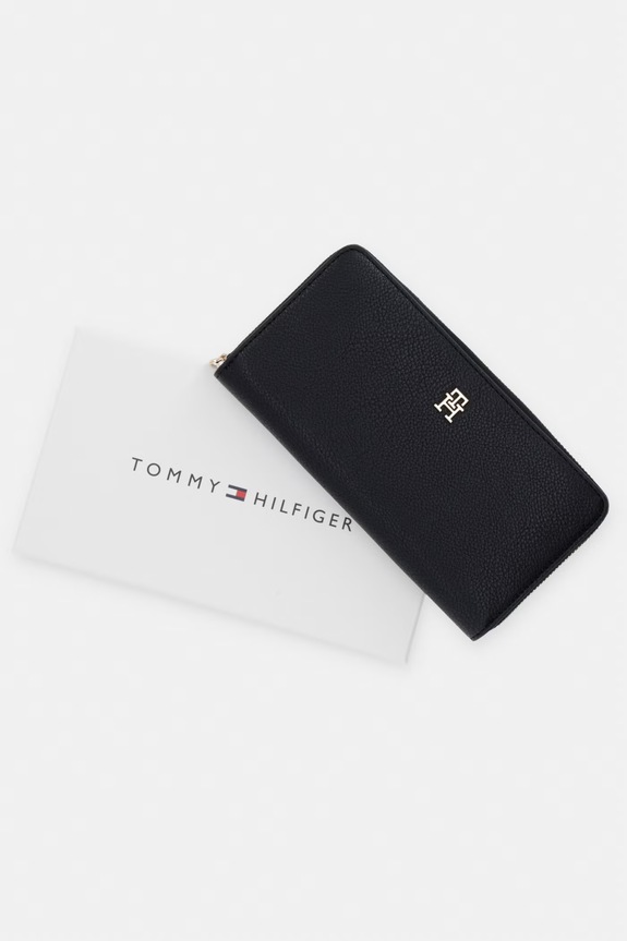 Tommy Hilfiger portfel damski AW0AW18483 czarny