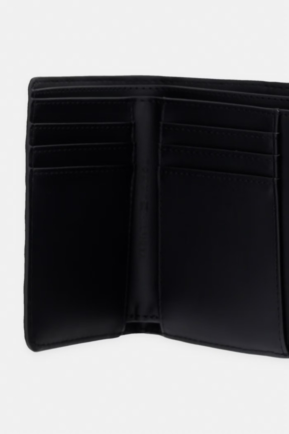 Akcesoria Tommy Hilfiger portfel damski z imitacji skóry AW0AW18484 czarny