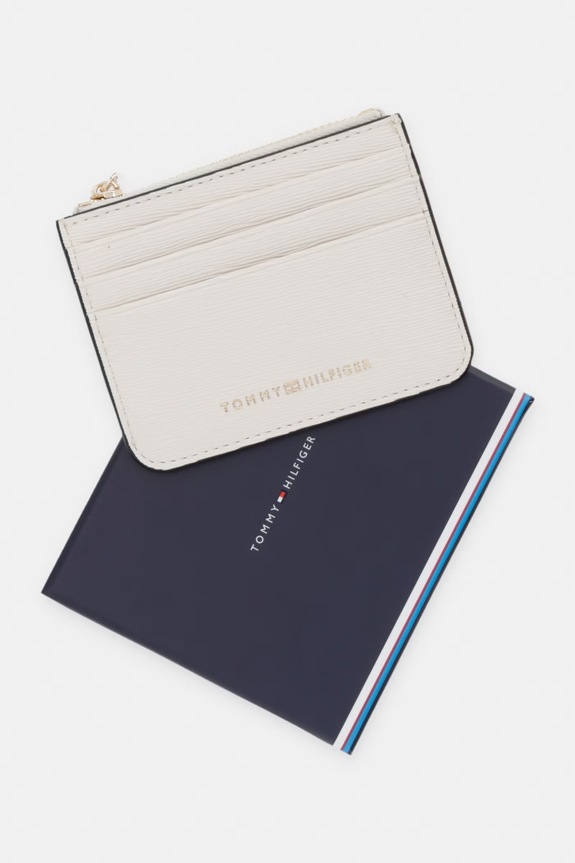 Tommy Hilfiger női kártyatartó bézs AW0AW18486
