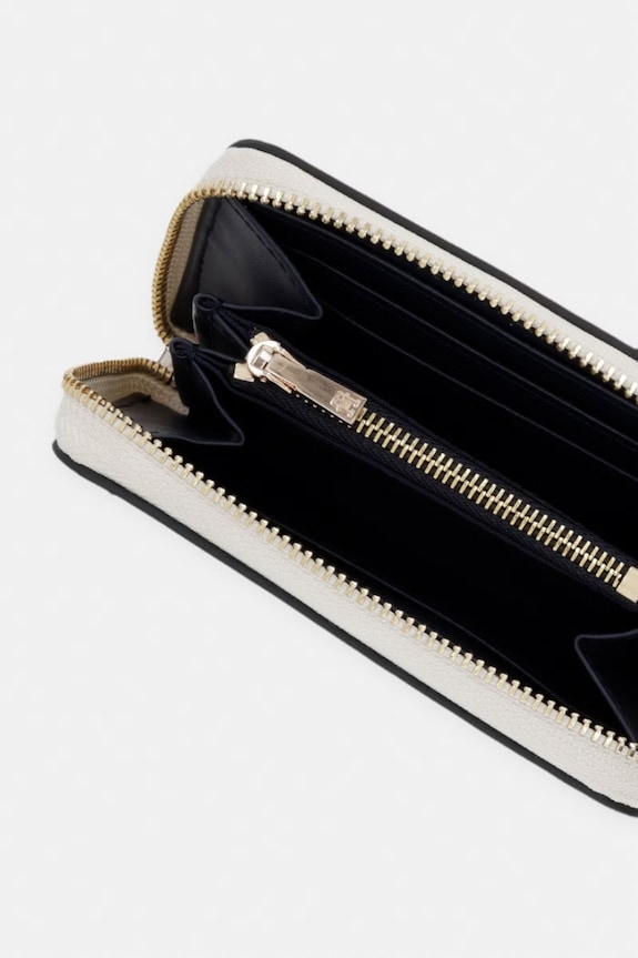 Accesorii Tommy Hilfiger portofel pentru femei AW0AW18487 bej