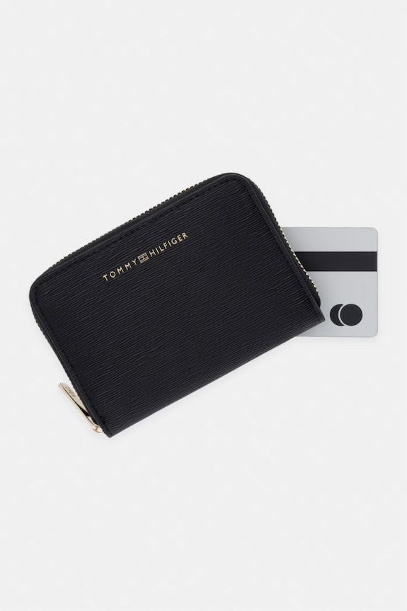 Tommy Hilfiger portfel damski czarny AW0AW18487
