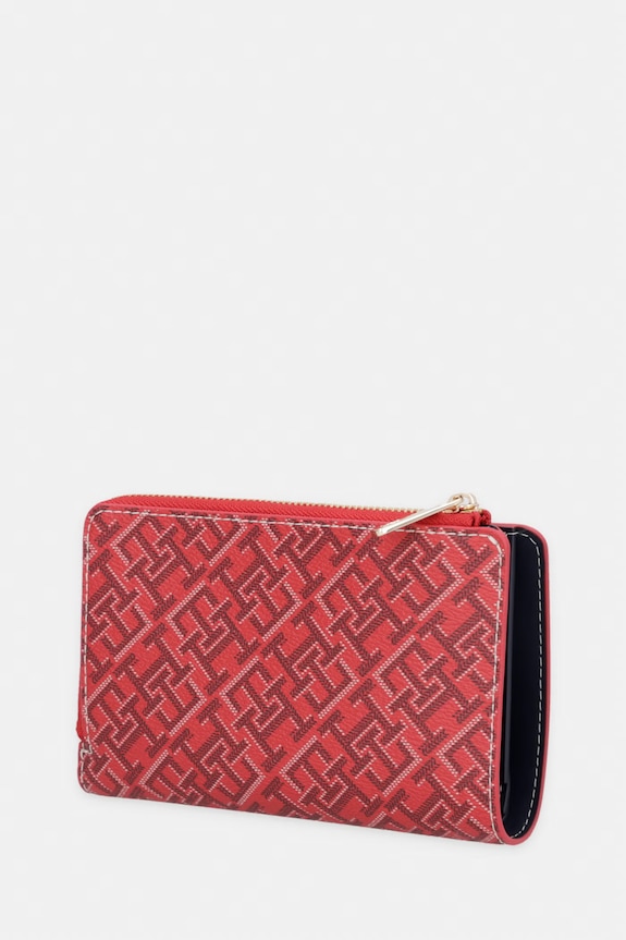 Tommy Hilfiger portofel pentru femei AW0AW18594 rosu SS26