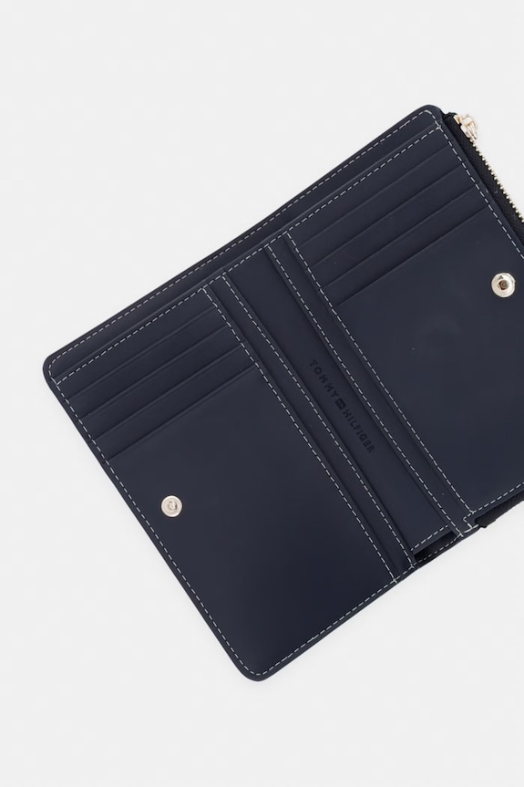 Accesorii Tommy Hilfiger portofel pentru femei AW0AW18594 bleumarin