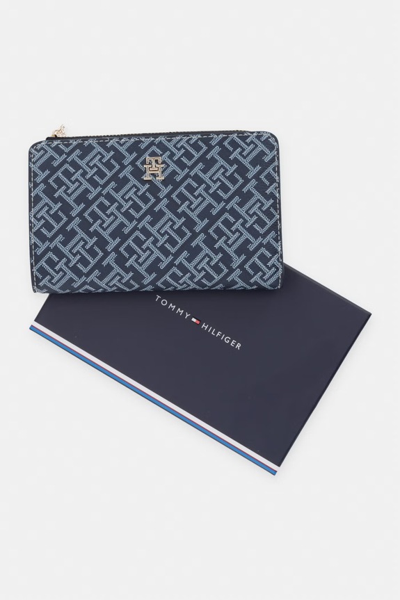 Tommy Hilfiger portofel pentru femei AW0AW18594 bleumarin
