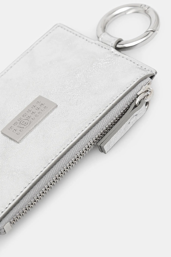Αξεσουάρ Δερμάτινο πορτοφόλι MM6 Maison Margiela SA6UI0031.P8874.T9002 γκρί