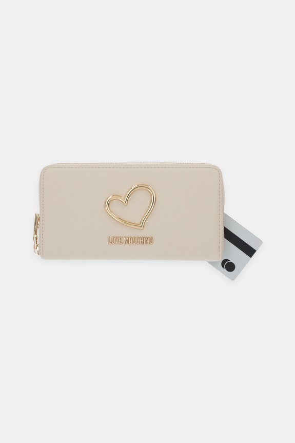 Peňaženka Love Moschino béžová JC5505PP1OLQ0110