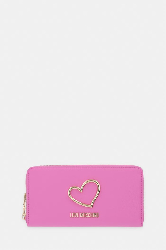 Love Moschino portofel imitatie de piele roz JC5505PP1OLQ0604