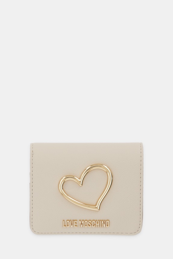 Love Moschino portofel imitatie de piele bej JC5506PP1OLQ0110