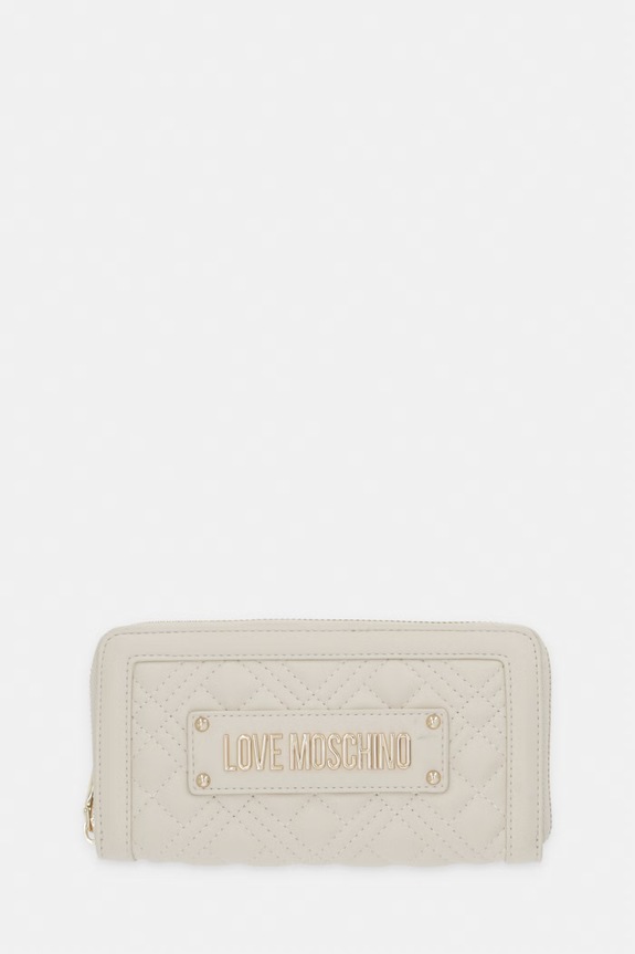 Πορτοφόλι Love Moschino συνθετικό μπεζ JC5600PP1OLA0110