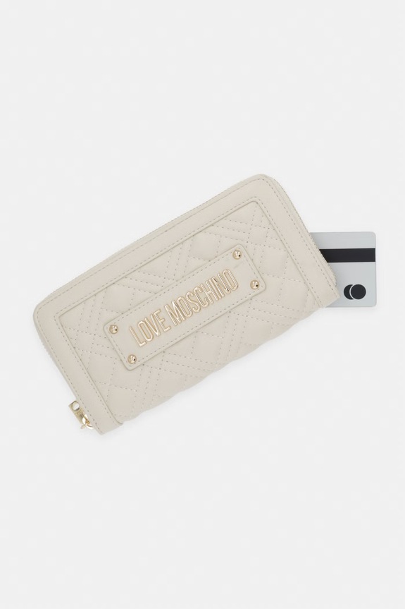 Πορτοφόλι Love Moschino μπεζ JC5600PP1OLA0110