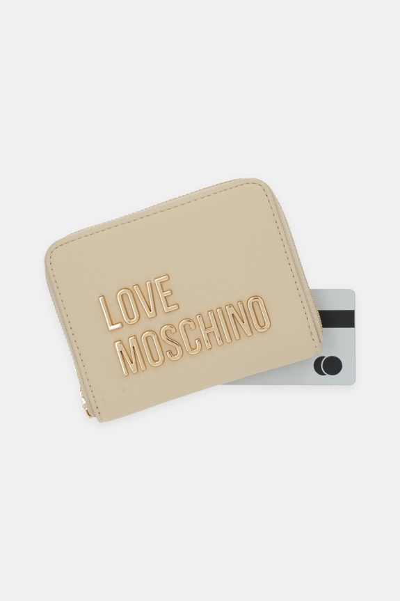 Peňaženka Love Moschino béžová JC5613PP1OKD0129