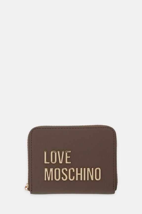 Peňaženka Love Moschino jednofarebný hnedá JC5613PP1OKD0203