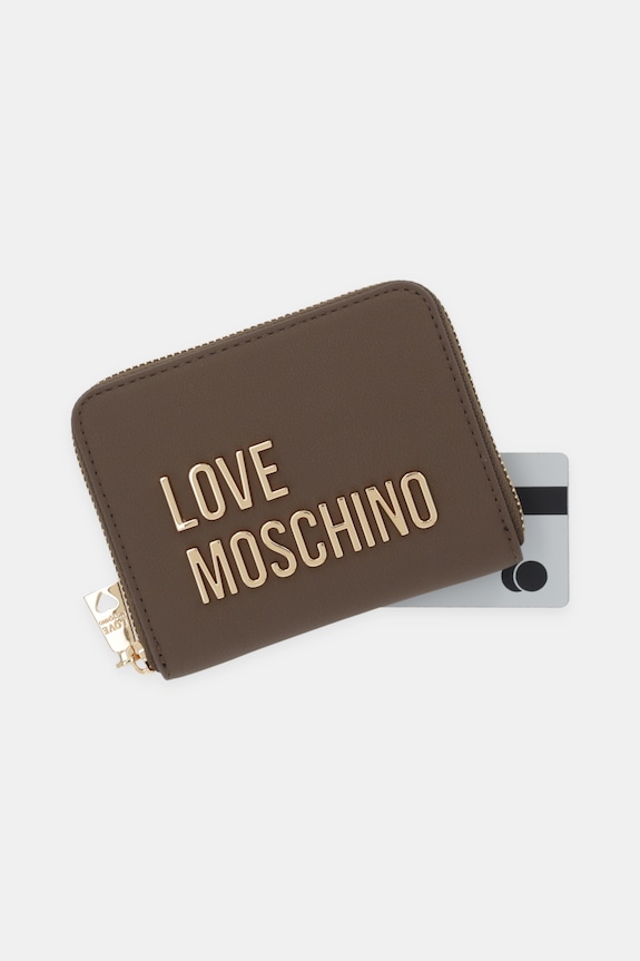 Peňaženka Love Moschino hnedá JC5613PP1OKD0203