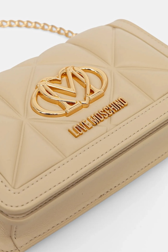 Love Moschino poșetă bej JC5640PP1OLC0129