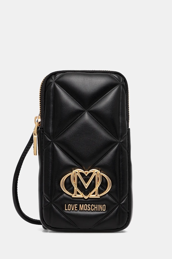 Love Moschino carcasă de telefon pentru telefon negru JC5645PP1OLC0000