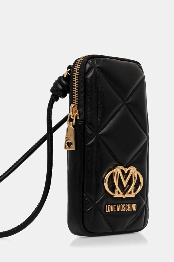 Love Moschino carcasă de telefon JC5645PP1OLC0000 negru SS26